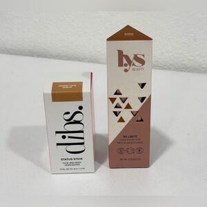 LYS NO LIMITS Cream Bronzer & DIBS STATUS STICK Face and Body Highlighter